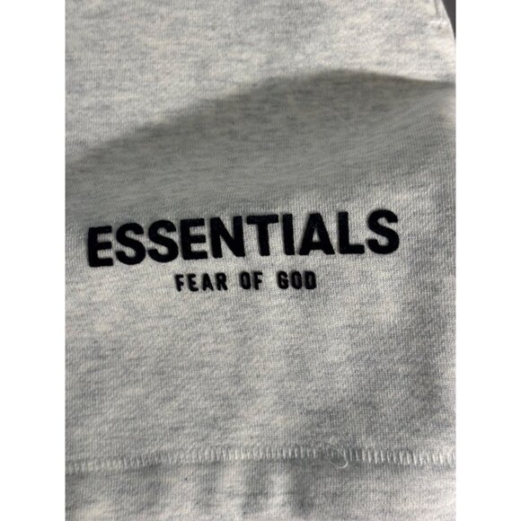 Fear Of God Essentials Mens Grey Sweat Shorts Small Cotton Blend - Picture 7 of 10